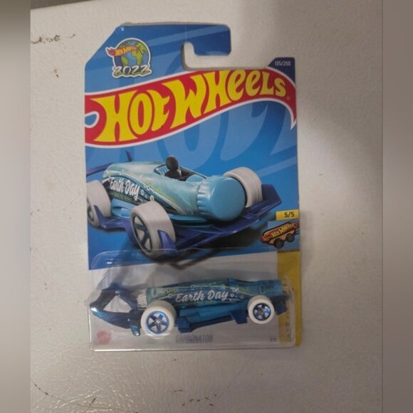 Hot Wheels Other - 2022 Hot Wheels Carbonator Diecast Car Fast Foodie Blue Earth Day Bottle Opener
